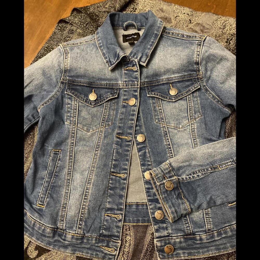 Girls Joe's Denim Jacket - Sz L (14-16) - Picture 6 of 6